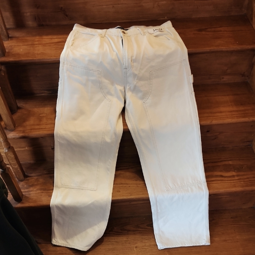 Aeropostale White Cargo Pants
